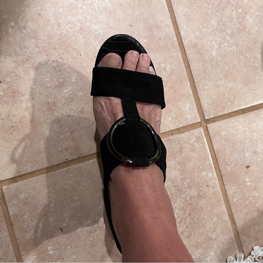 Elegant Black Women's Sandals